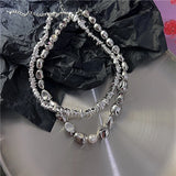 Acrylic Beads Necklace Pearl Clavicle Chain Gift