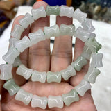 Jade Stone Beads Bracelet Natural Gemstone for Women Gift