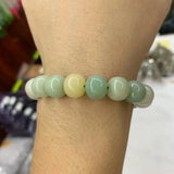 Jade Stone Beads Bracelet Gemstone Bangle Natural Jewelry Gift Women