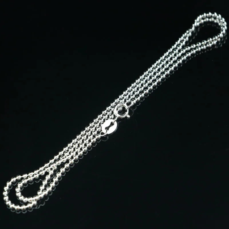 925 Silver Necklace Chain for Women 2.8g 16inch