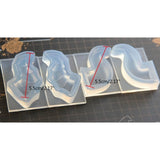 Sheep Horn Earrings Silicone Mold for Crafts