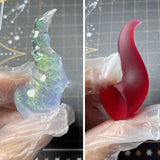 Sheep Horn Earrings Silicone Mold for Crafts