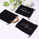 SheepSew 30 Pack Velvet Bags Drawstring Jewelry Pouches 4.7X 5.9in Wedding Gift
