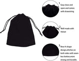 SheepSew 30 Pack Velvet Bags Drawstring Jewelry Pouches 4.7X 5.9in Wedding Gift