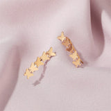 Butterfly Ear Bone Clip for Women Delicate Earrings Without Piercing