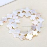 Mother of Pearl Shell Beads Clover Shape for DIY Necklace Bracelet