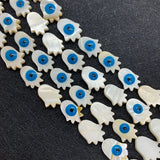 Horse Eye Shape Shell Beads for DIY Jewelry Evil Eye Accessories