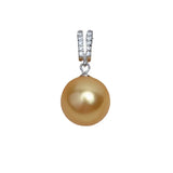S925 Sterling Silver Shell Freshwater Pearl Pendant Necklace