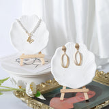 Shell Jewelry Tray Plaster Necklace Earrings Display Rack Creative Props