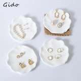 Shell Jewelry Tray Plaster Necklace Earrings Display Rack Creative Props