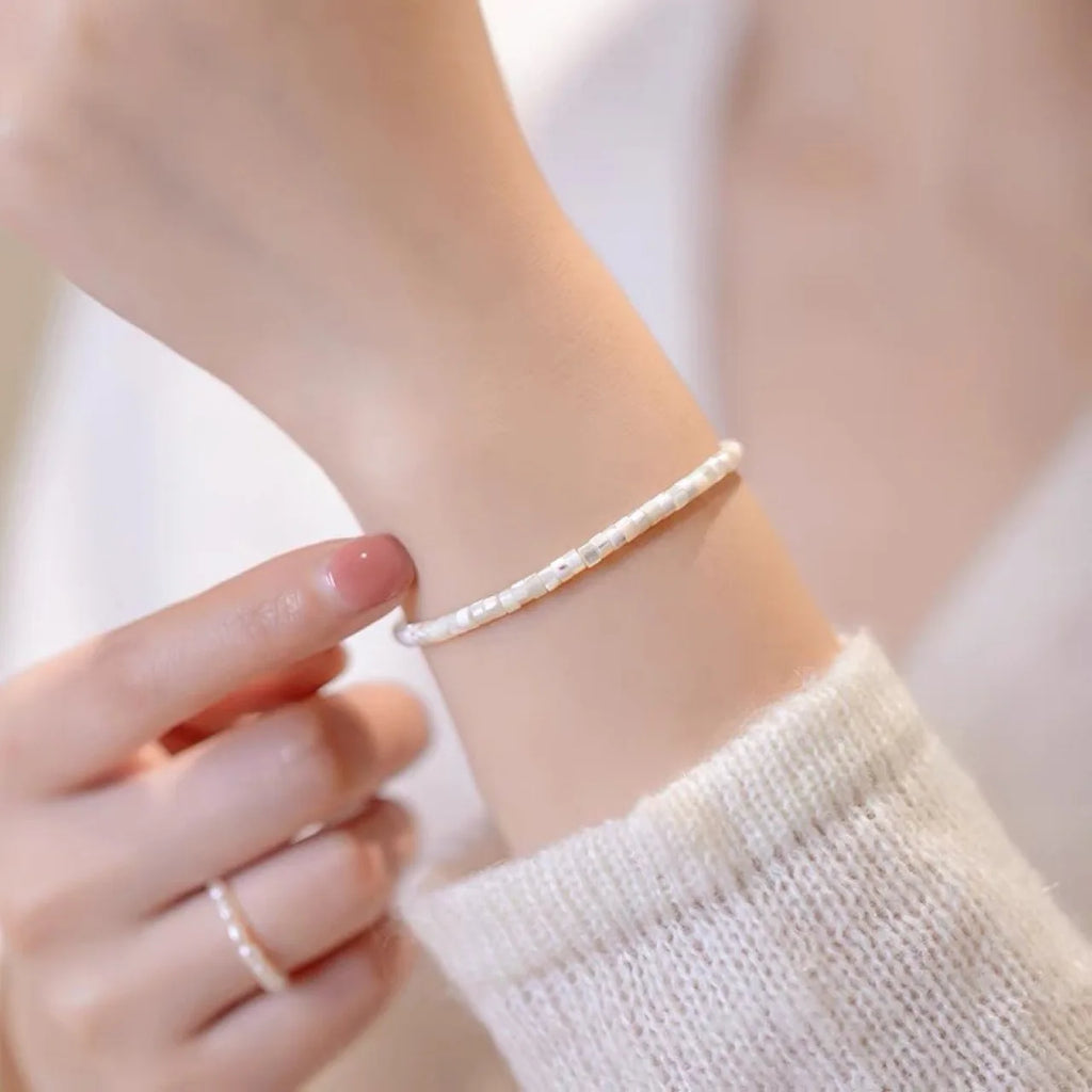Vintage Shell Lucky Bracelet for Women Fine Jewelry
