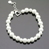 White Shell Pearl Bracelet, Wedding Charming Women Gift