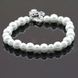 White Shell Pearl Bracelet, Wedding Charming Women Gift