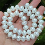 Shell Pearl Oval Water Drop 15inch for DIY Jewelry Making