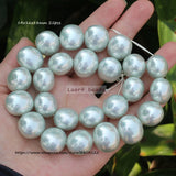 Shell Pearl Oval Water Drop 15inch for DIY Jewelry Making