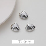 Shell Pendant Copper Plated Earring Necklace Material Accessory