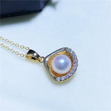 Shell Pendant Base Mount for Jewelry Making
