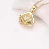 Shell Pendant Base Mount for Jewelry Making