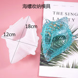 Shell Shape Silicone Molds for Concrete Flowerpot DIY Large Conch Succulent