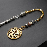 6mm Shell Misbaha Tasbih Tassel Islamic Accessories Natural Stone Rosary