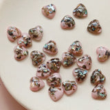 Shell Pink Love Japan DIY Resin Earrings Patch Jewelry Materials