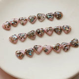 Shell Pink Love Japan DIY Resin Earrings Patch Jewelry Materials