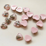 Shell Pink Love Japan DIY Resin Earrings Patch Jewelry Materials