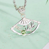 Shen Qingqiu Necklace for Women Scum Villain Silver Couples Party Gift