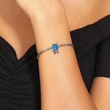 S925 Sterling Silver Enamel Beads Bracelet DIY Accessories