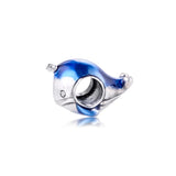 Narwhal Charms 925 Silver Fits Europe Bracelet DIY Jewelry