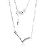 Shimmering Wish Necklace & Pendant Sterling Silver DIY Jewelry