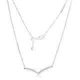 Shimmering Wish Necklace & Pendant Sterling Silver DIY Jewelry