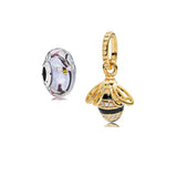 Glass Bead Charms Set for Bracelets