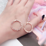 Personalise Letter 925 Silver Shine Earrings Unique Long Chain Jewelry