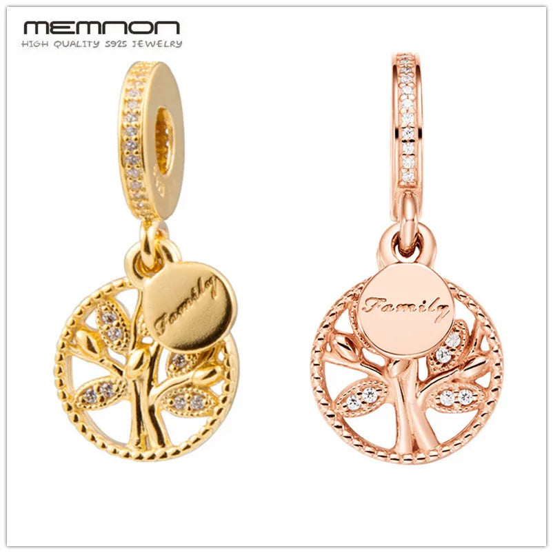 Sterling Silver Family Charms for DIY Jewelry Making