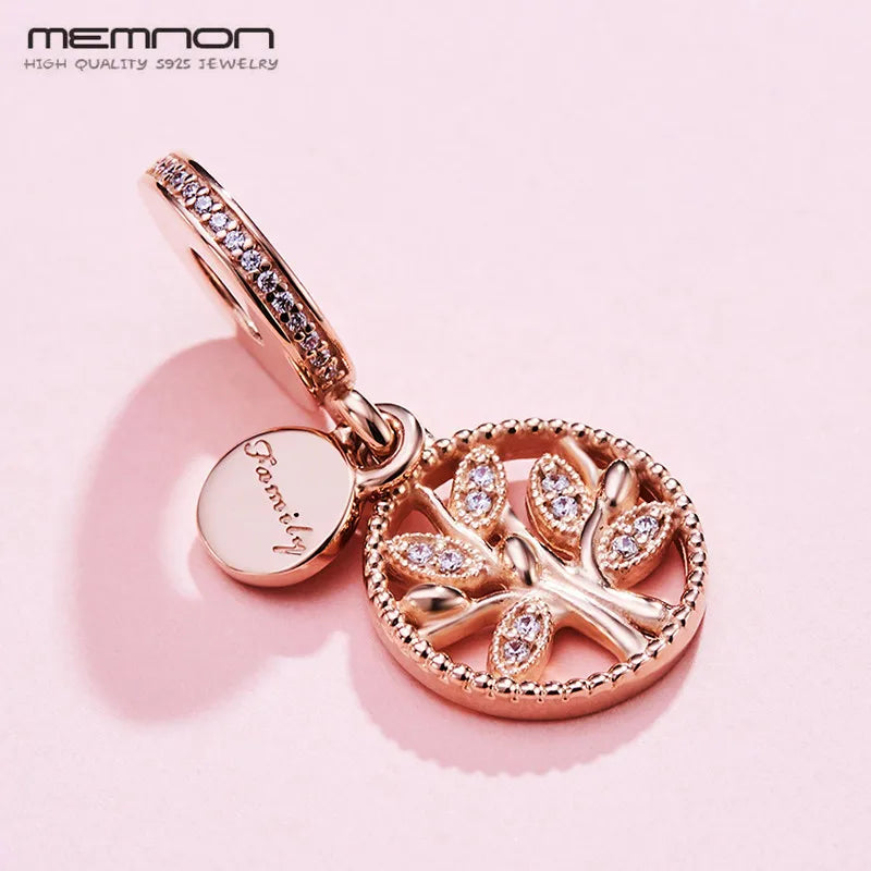 Sterling Silver Family Charms for DIY Jewelry Making