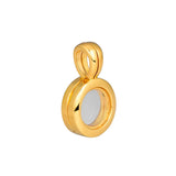 Shine Glass Locket Pendant Silver Charms DIY Jewelry Making