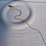 Sparkling Snake Hairpins with Tassel Crystal Accents