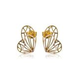 925 Silver Butterfly Studs for Woman Party Jewelry