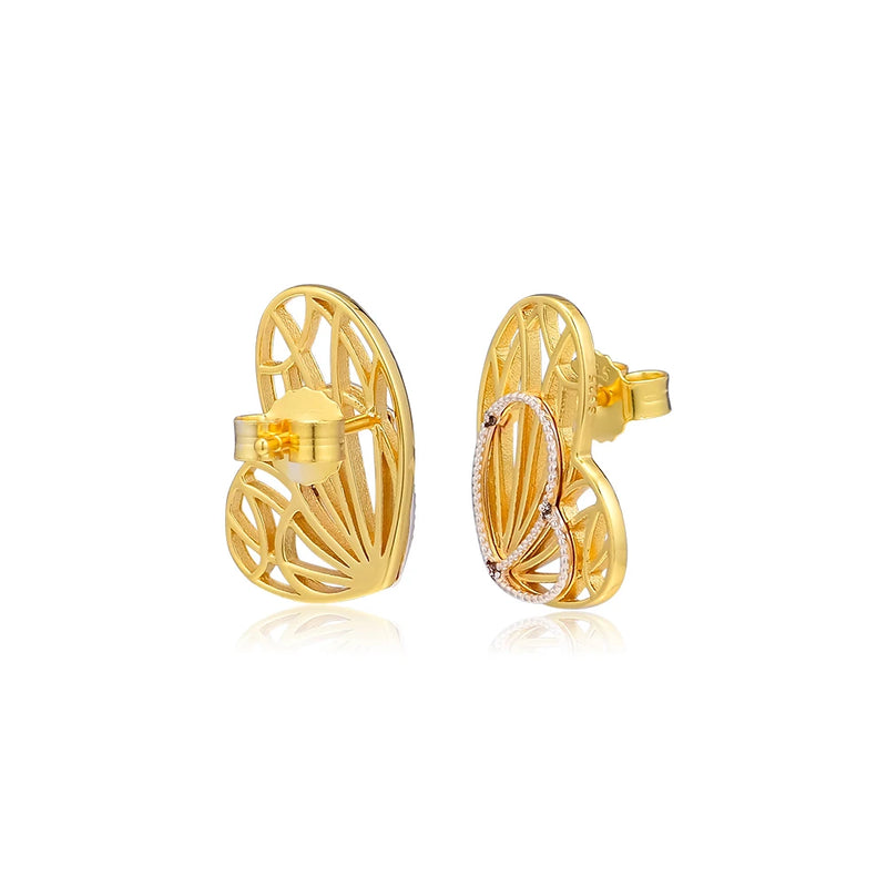 925 Silver Butterfly Studs for Woman Party Jewelry