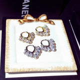 Zircon Tassels Top Engagement Ear Stud