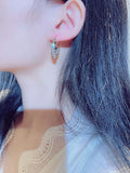 Zircon Tassels Top Engagement Ear Stud