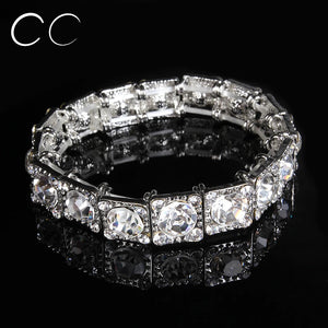 CZ & Crystal Bracelet Bangles for Women