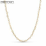 925 Silver Hearts Chain Necklace for Women DIY Jewelry Making