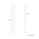 Shineland Long Tassel Drop Dangle Earrings Women Jewelry Gift