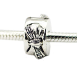 Shining Bow Clip Charm DIY Jewelry Making Fits 925 Sterling Silver Bracelets