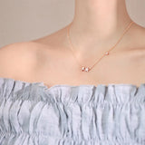Star Necklace 925 Sterling Silver Sweet Girl Birthday Gift