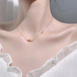 Star Necklace 925 Sterling Silver Sweet Girl Birthday Gift