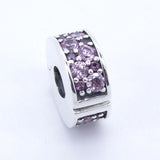 Elegance Clip Charm for Bracelets - Sterling Silver Beads