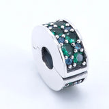 Elegance Clip Charm for Bracelets - Sterling Silver Beads